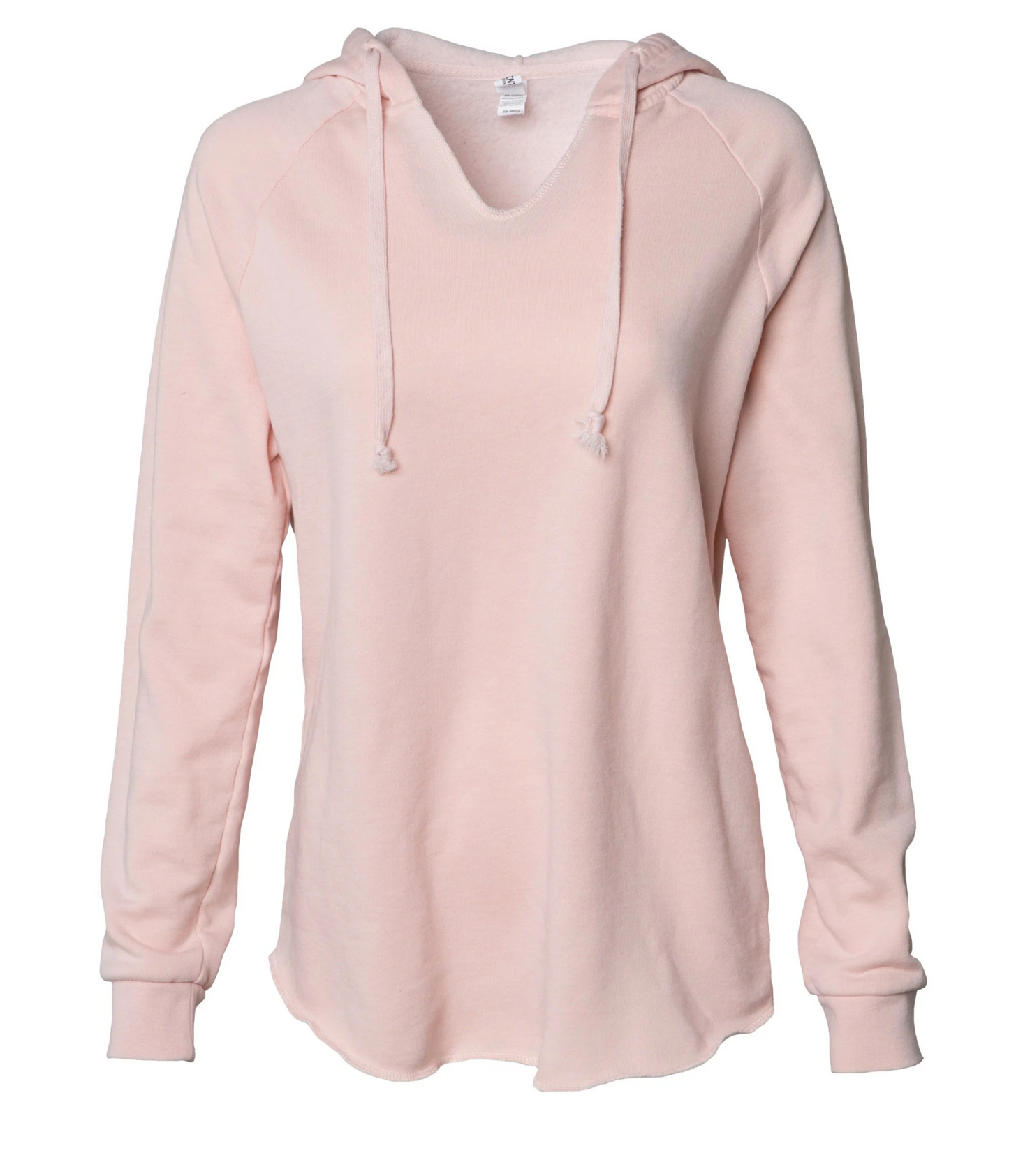 Lightweight California Wave Wash Hooded Ladies Sweatshirt - Independent Trading Co. PRM2500