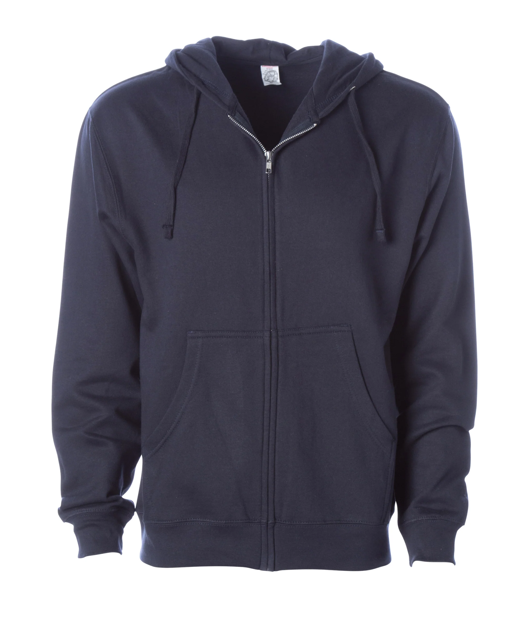 Midweight Full-Zip Hooded Men's Sweatshirt - Independent Trading Co. SS4500Z