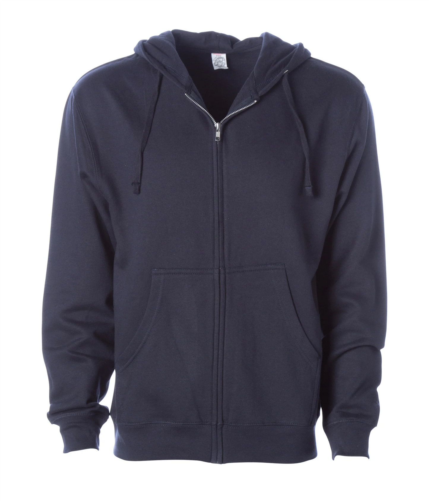 Midweight Full-Zip Hooded Men's Sweatshirt - Independent Trading Co. SS4500Z