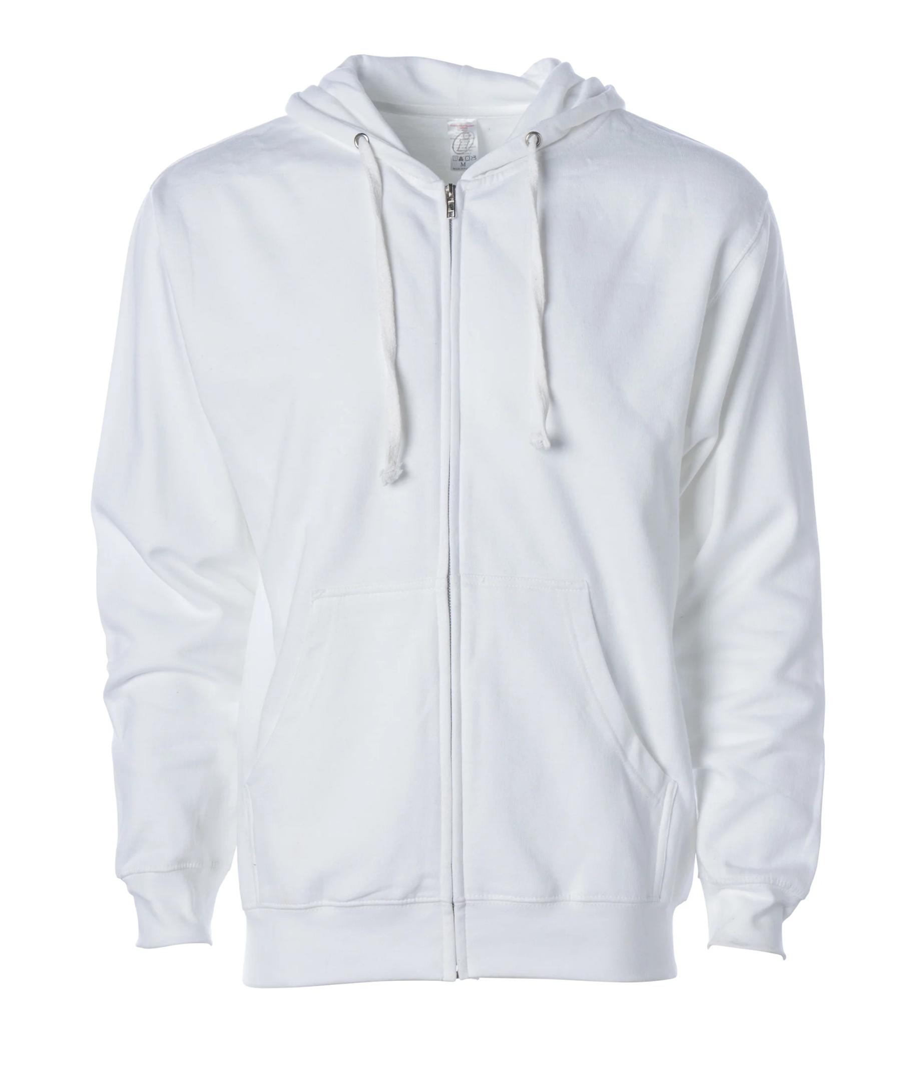 Midweight Full-Zip Hooded Men's Sweatshirt - Independent Trading Co. SS4500Z