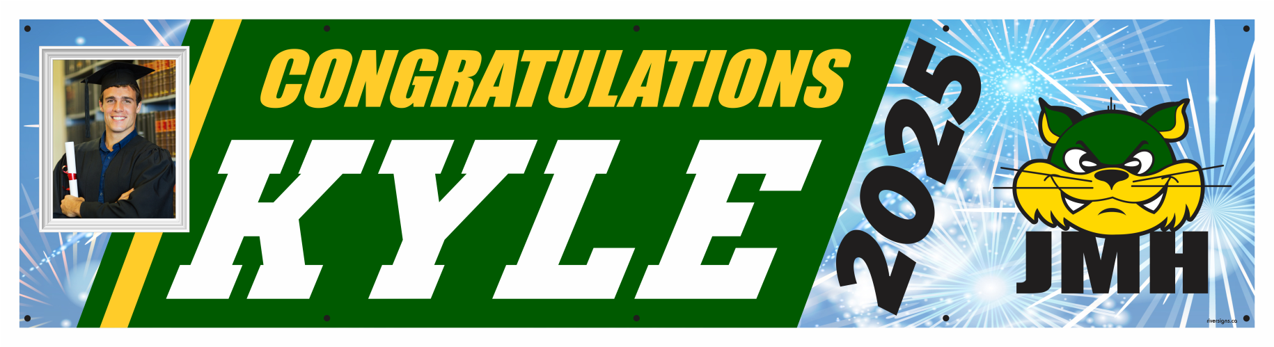 The ’Kyle’ Banner - 2’ x 8’