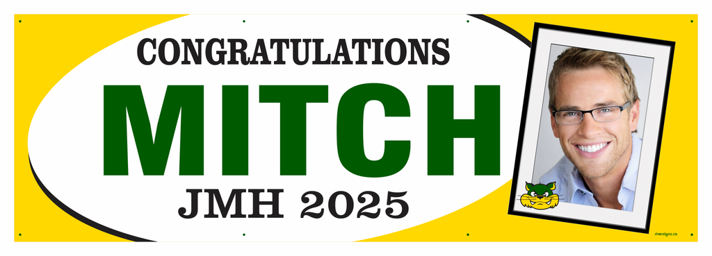 The ’Mitch’ Banner - 2’ x 6’