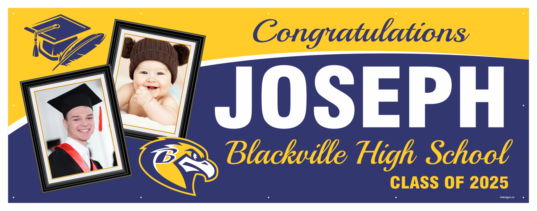 The "Joseph" Banner - 3' x 8'