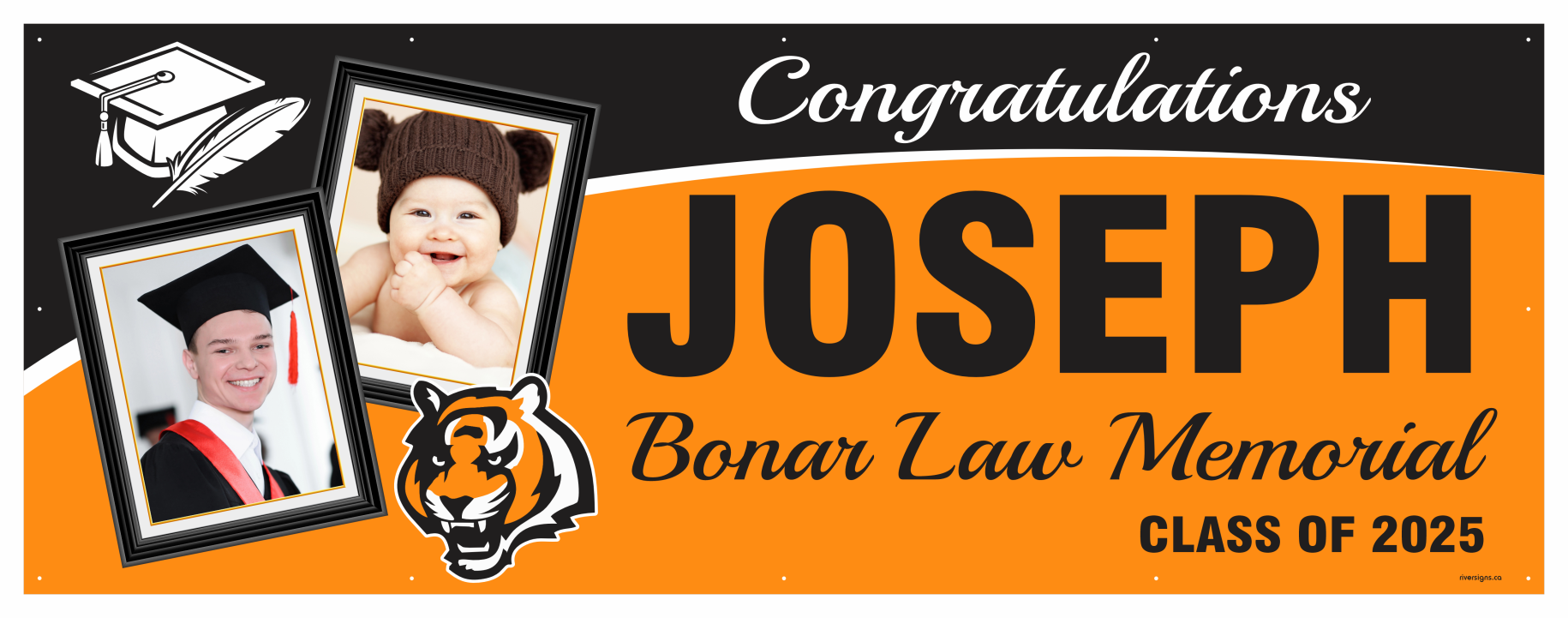 The "Joseph" Banner - 3' x 8'