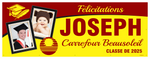 The "Joseph" Banner - 3' x 8'