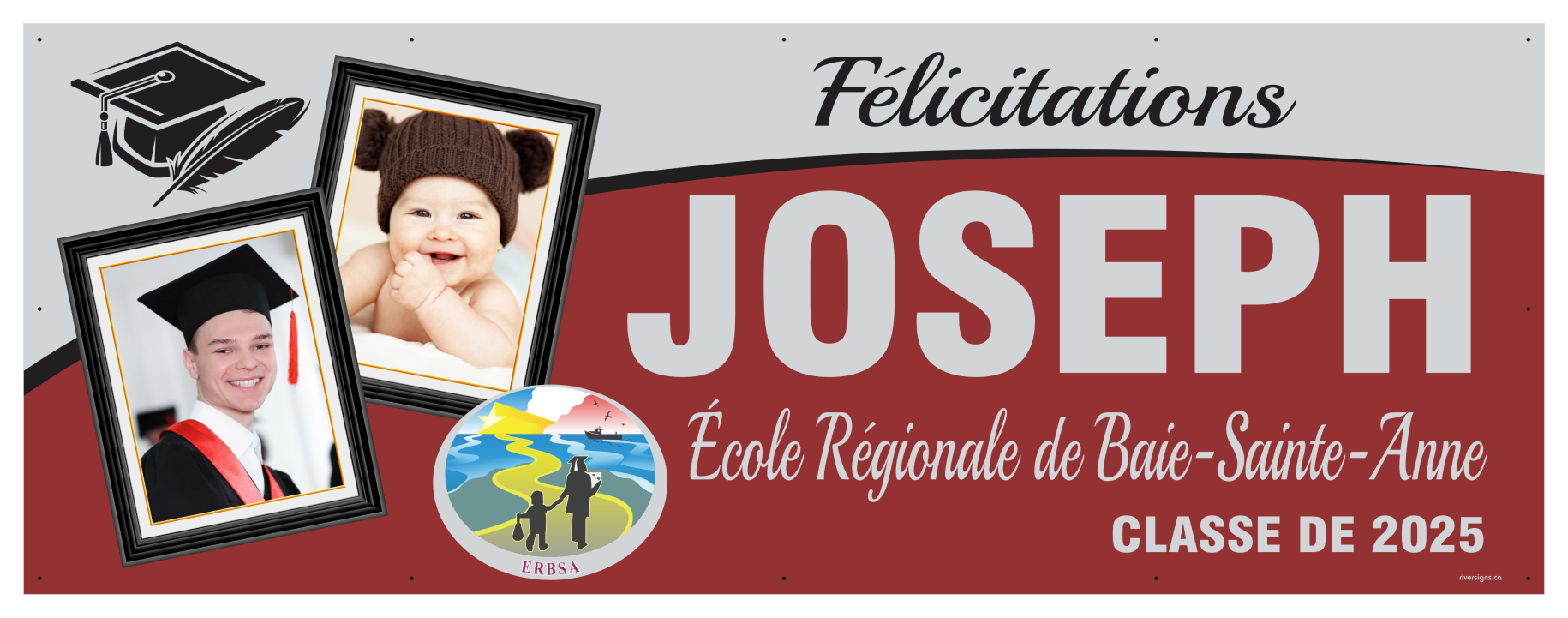 The "Joseph" Banner - 3' x 8'