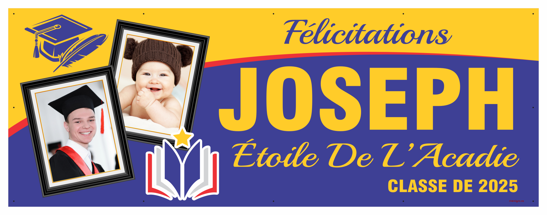 The "Joseph" Banner - 3' x 8'