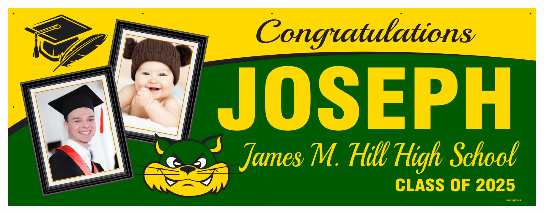 The "Joseph" Banner - 3' x 8'