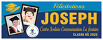 The "Joseph" Banner - 3' x 8'