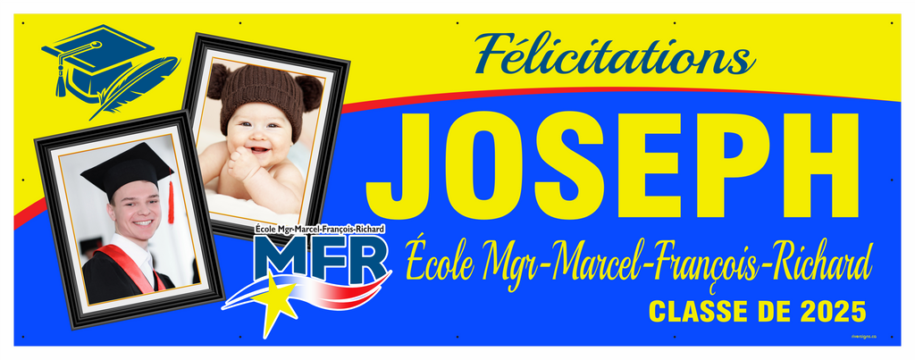 The "Joseph" Banner - 3' x 8'