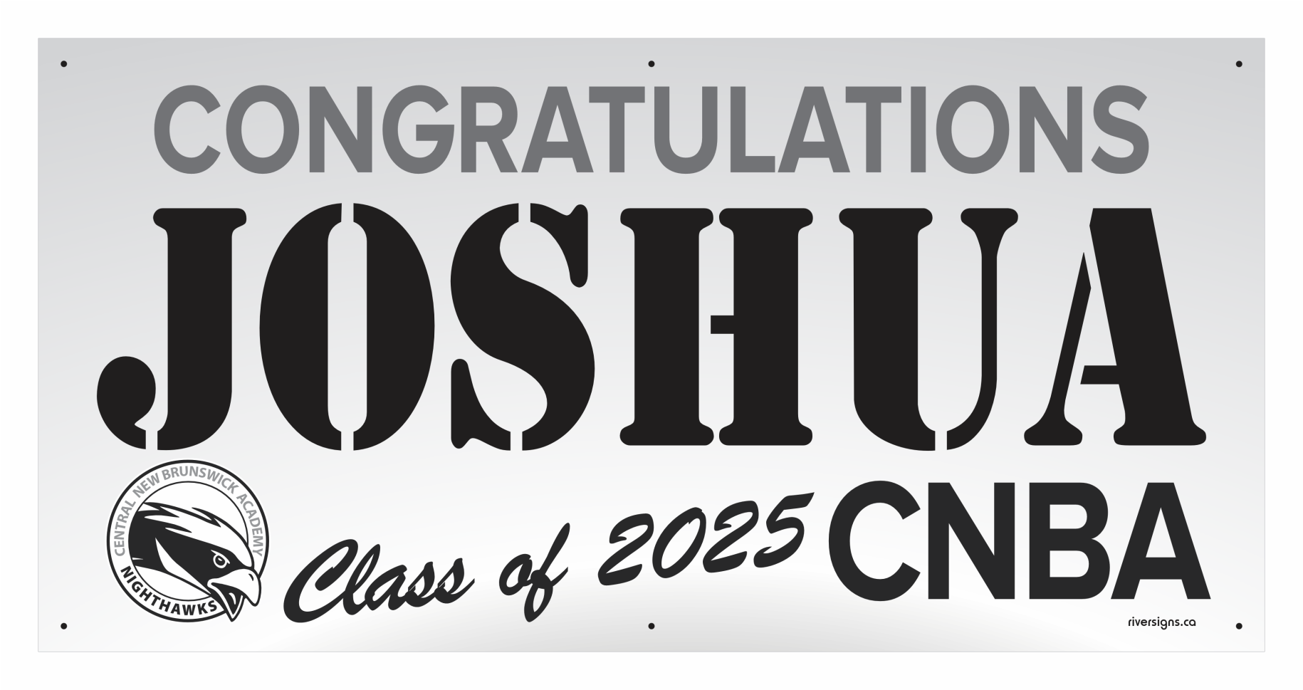 The ’Joshua’ Banner - 2’ x 4’
