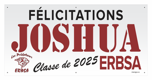 The ’Joshua’ Banner - 2’ x 4’