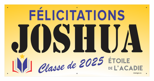 The ’Joshua’ Banner - 2’ x 4’