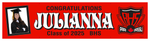 The ’Julianna’ Banner - 2’ x 8’