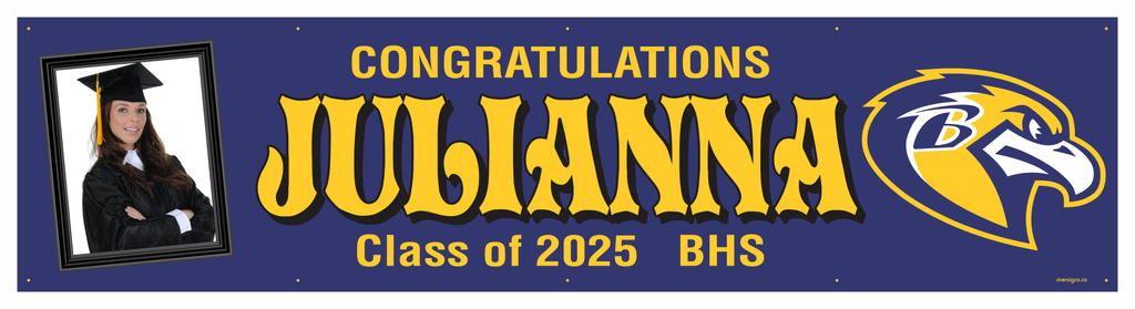 The ’Julianna’ Banner - 2’ x 8’