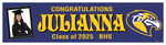 The ’Julianna’ Banner - 2’ x 8’
