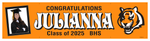 The ’Julianna’ Banner - 2’ x 8’