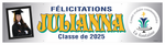 The ’Julianna’ Banner - 2’ x 8’
