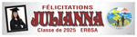 The ’Julianna’ Banner - 2’ x 8’