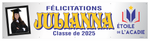 The ’Julianna’ Banner - 2’ x 8’