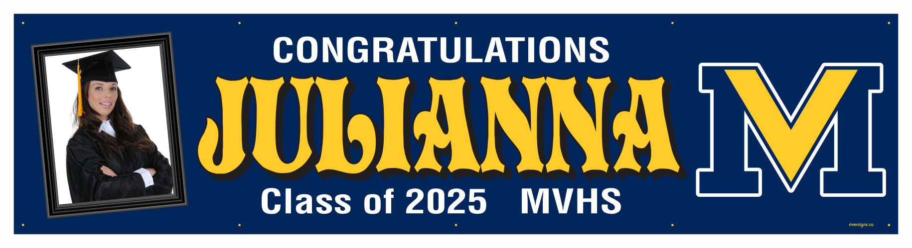 The ’Julianna’ Banner - 2’ x 8’