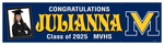 The ’Julianna’ Banner - 2’ x 8’