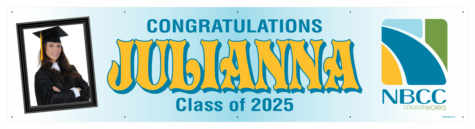 The ’Julianna’ Banner - 2’ x 8’