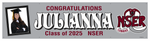The ’Julianna’ Banner - 2’ x 8’