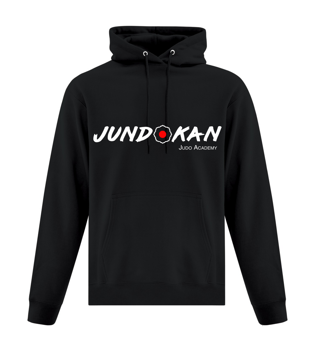 Everyday Fleece Hoodie.-Black- Jundokan Judo Academy