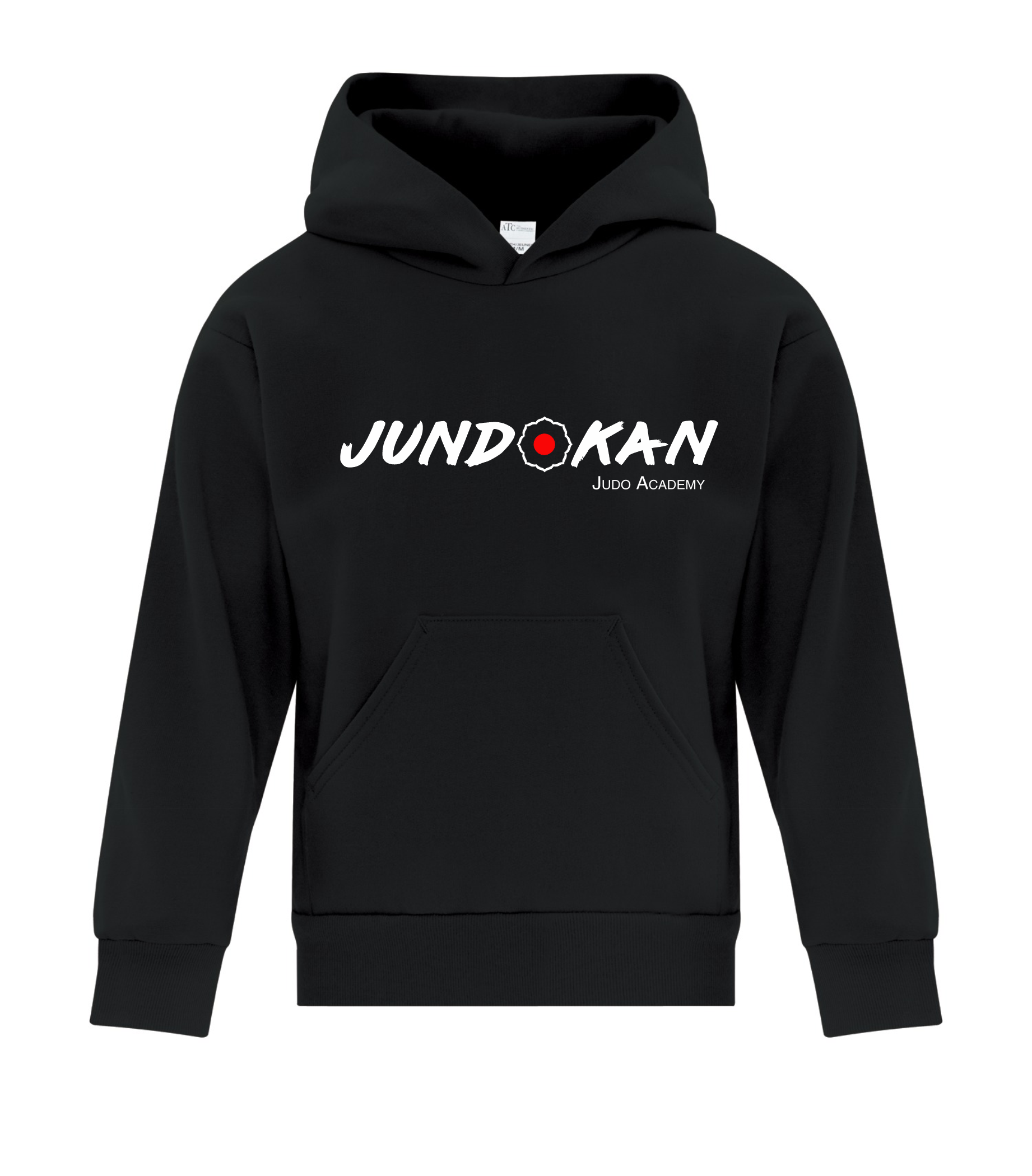 Everyday Fleece Hoodie.-Black- Jundokan Judo Academy