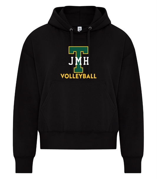 JMH Volleyball - Ladies' Crop Hoodie