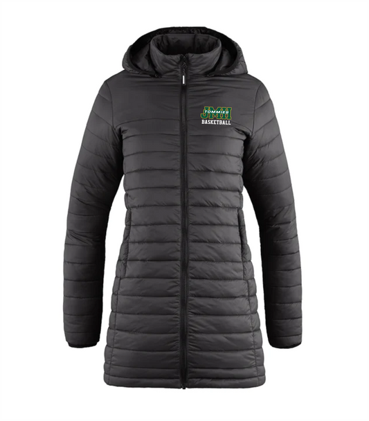 JMH Basketball - Ladies' Full Length Puffer Jacket