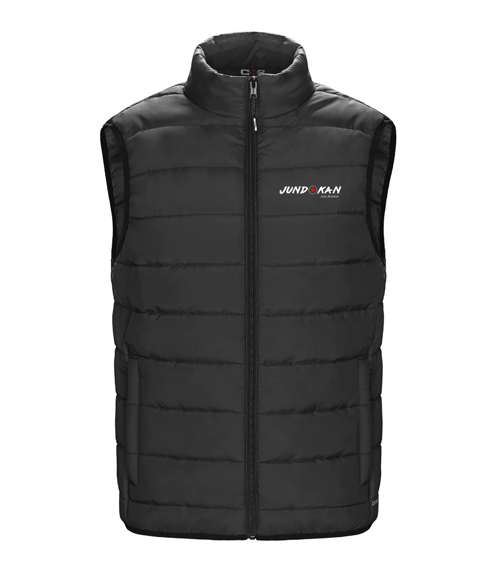 Chill - Men's Puffy Vest -Black- Jundokan Judo Academy