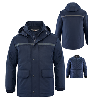 Pinnacle - 3 in 1 Heavy Duty Parka - CSW L01120