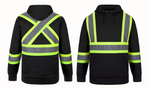 Long Haul - Safety Pullover Hooded Sweatshirt - Adult Hi-Vis - CX-2 L01375