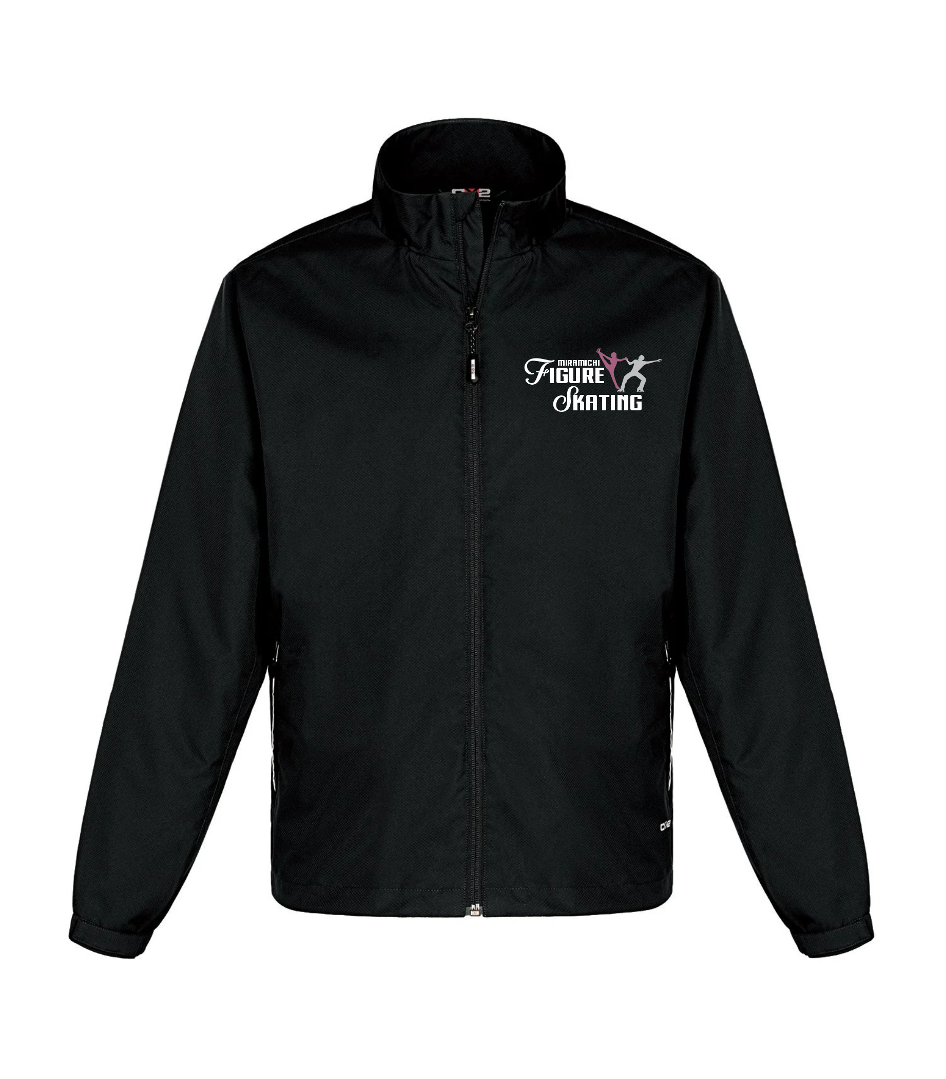 Triumph Track Jacket - Black - Miramichi Figure Skating 2024-25