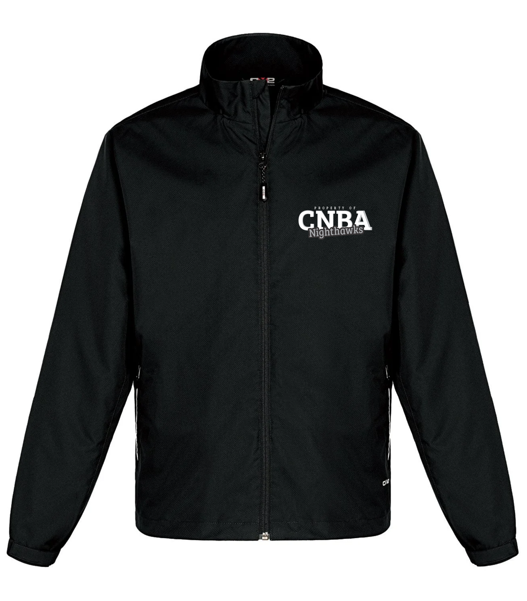 Mesh Lined Track Jacket -Black - CNBA 2025-26