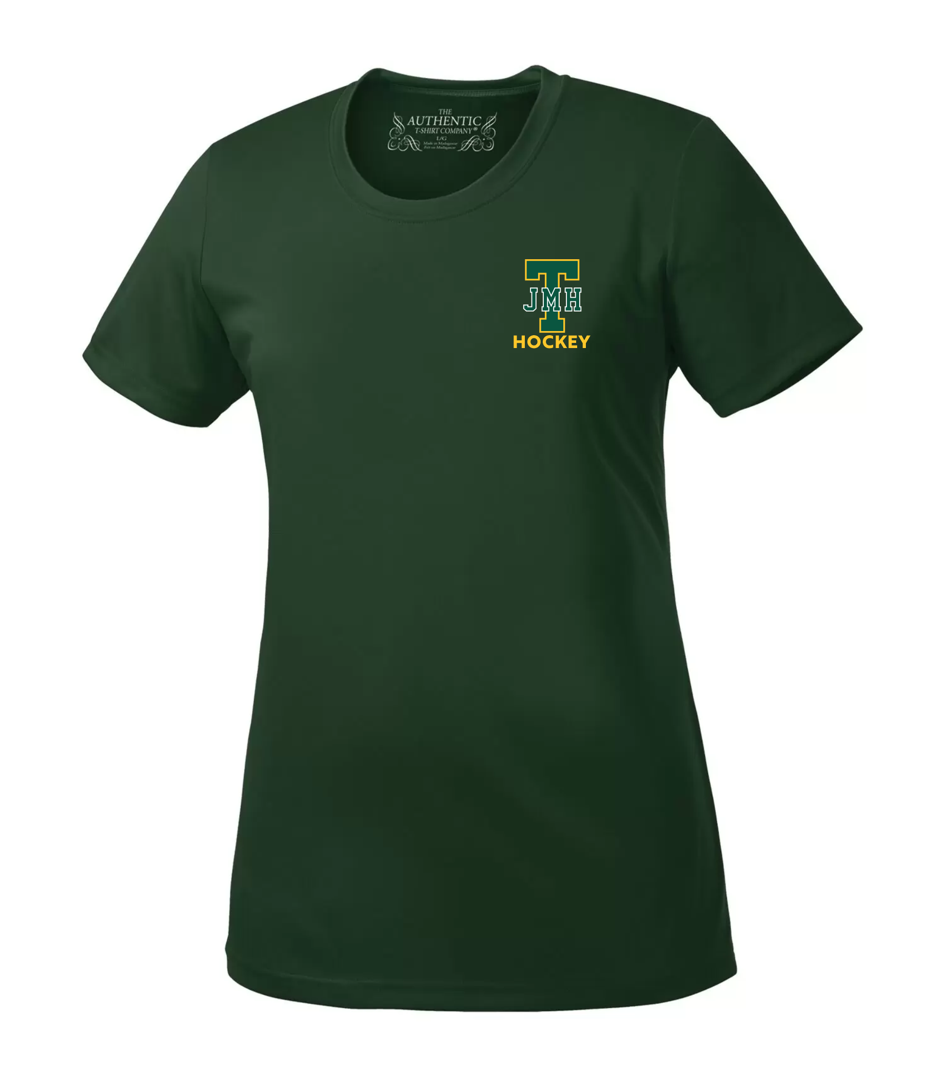 JMH Girls Hockey Polyester T-Shirt - Forest - ATC L350