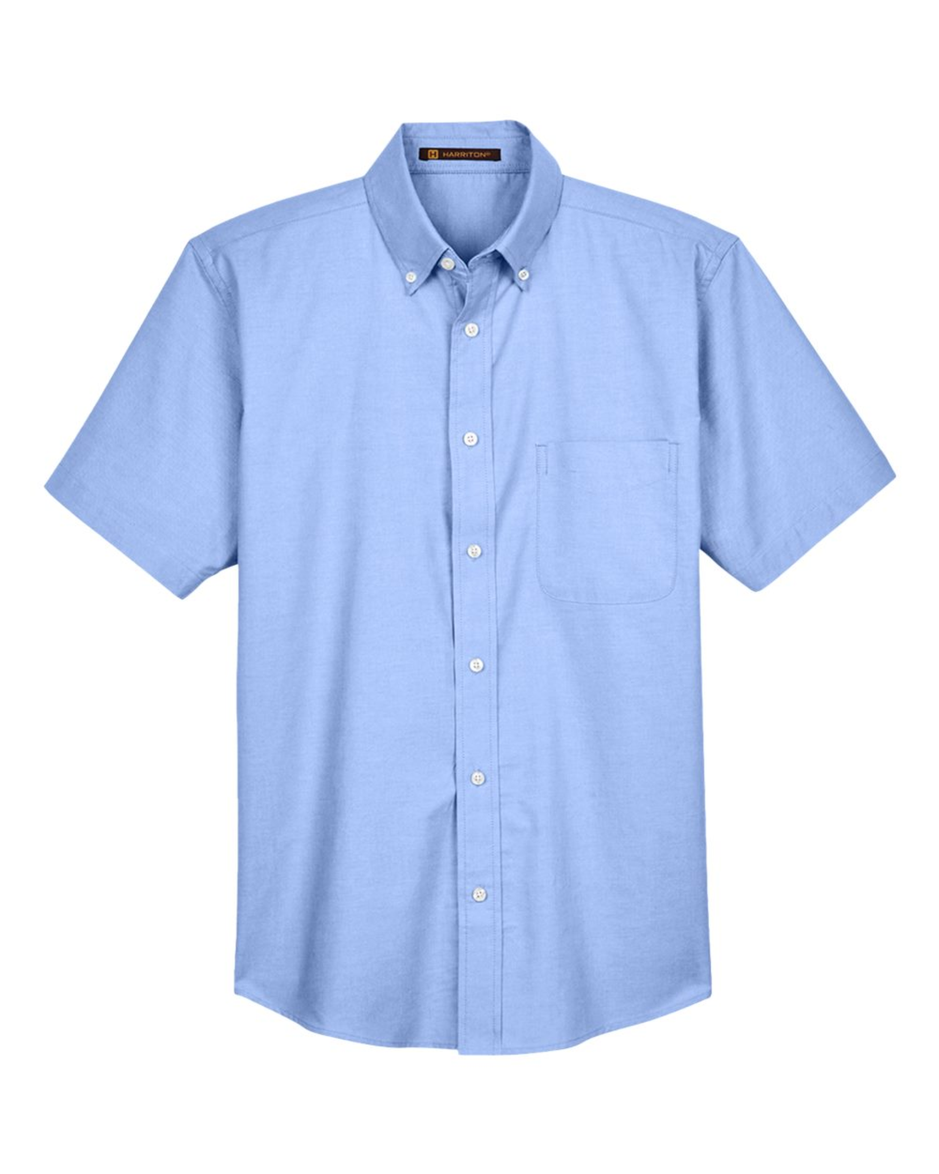 Men's Oxford Short Sleeve with Stain-Release -Harriton M600S