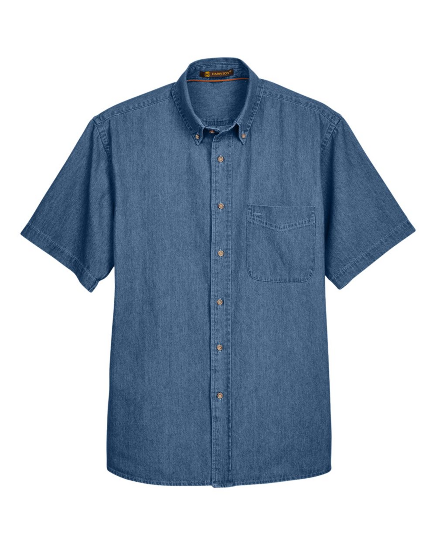 Men's Denim Shirt - Harriton M550S