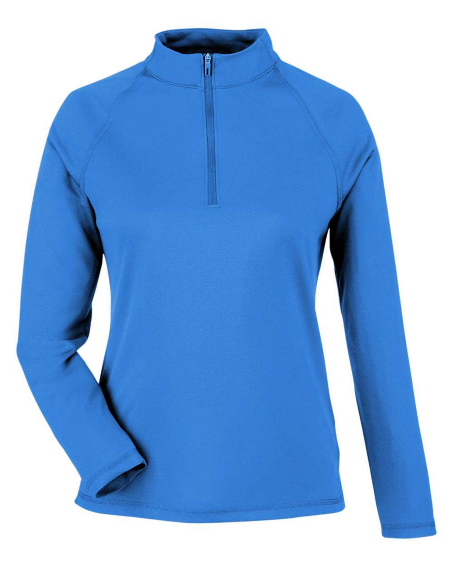Ladies' Express Tech Performance Pique Quarter-Zip Pullover - NE412W