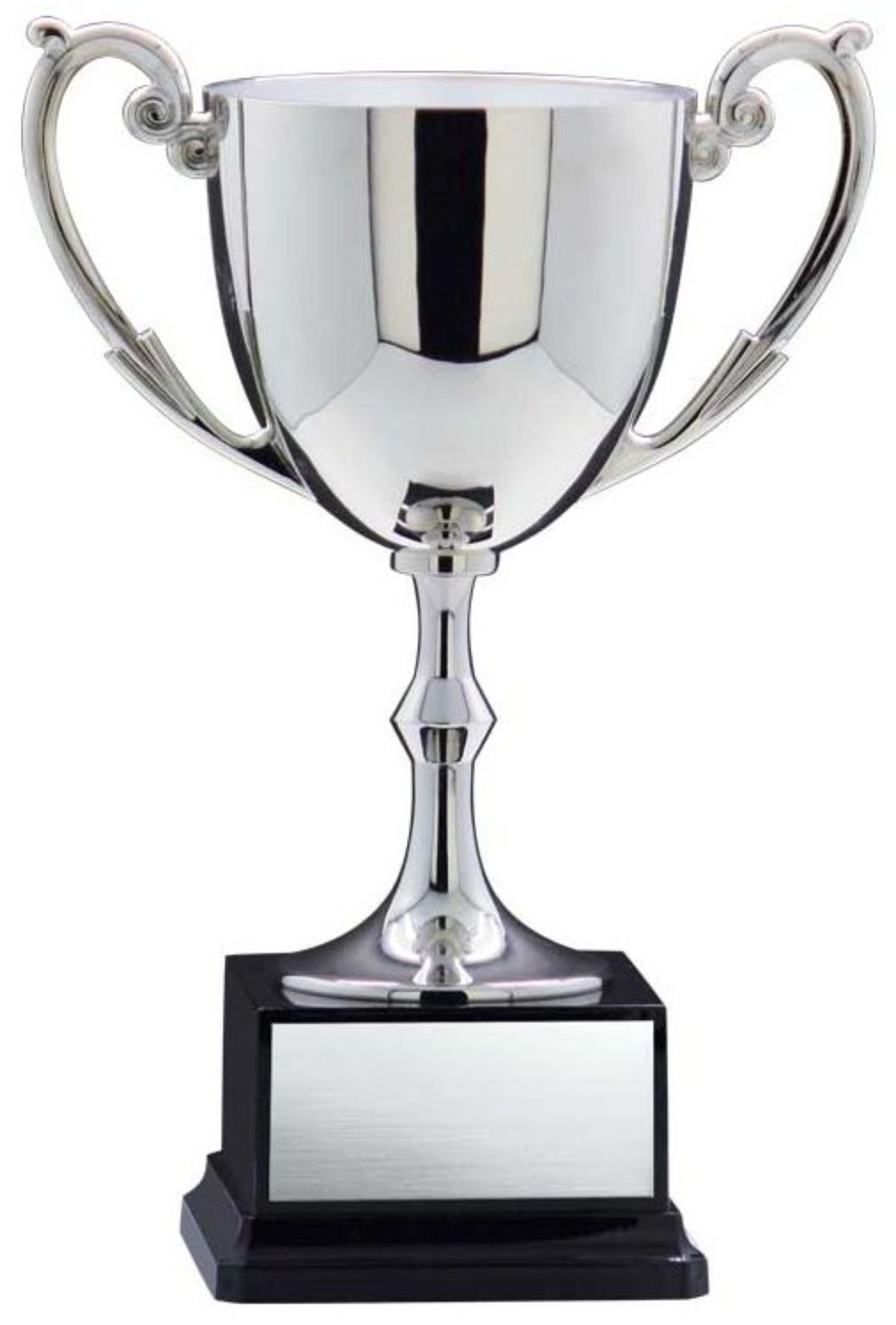 Nickel Plated Cup - Square Black Base MCC12