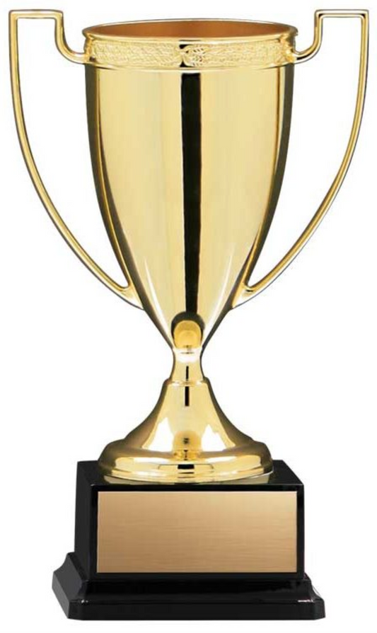 Nickel Plated Cup - Square Black Base MCC14