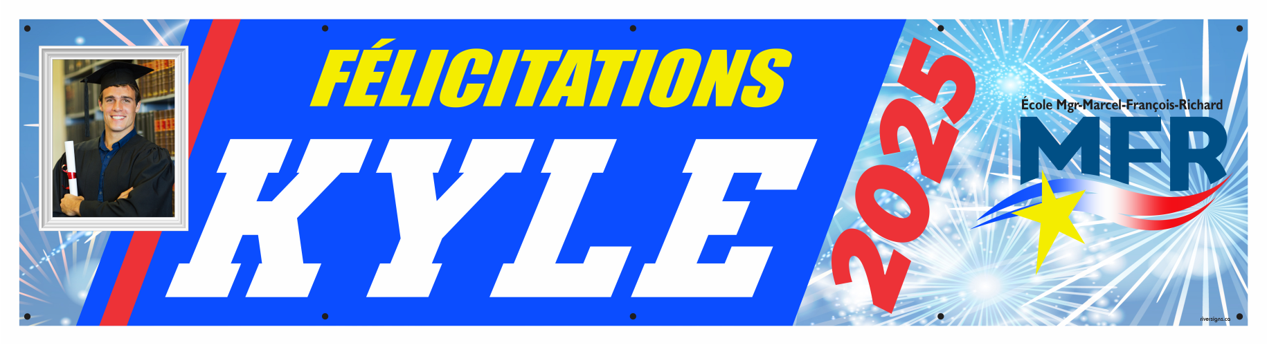 The ’Kyle’ Banner - 2’ x 8’