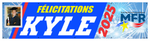 The ’Kyle’ Banner - 2’ x 8’