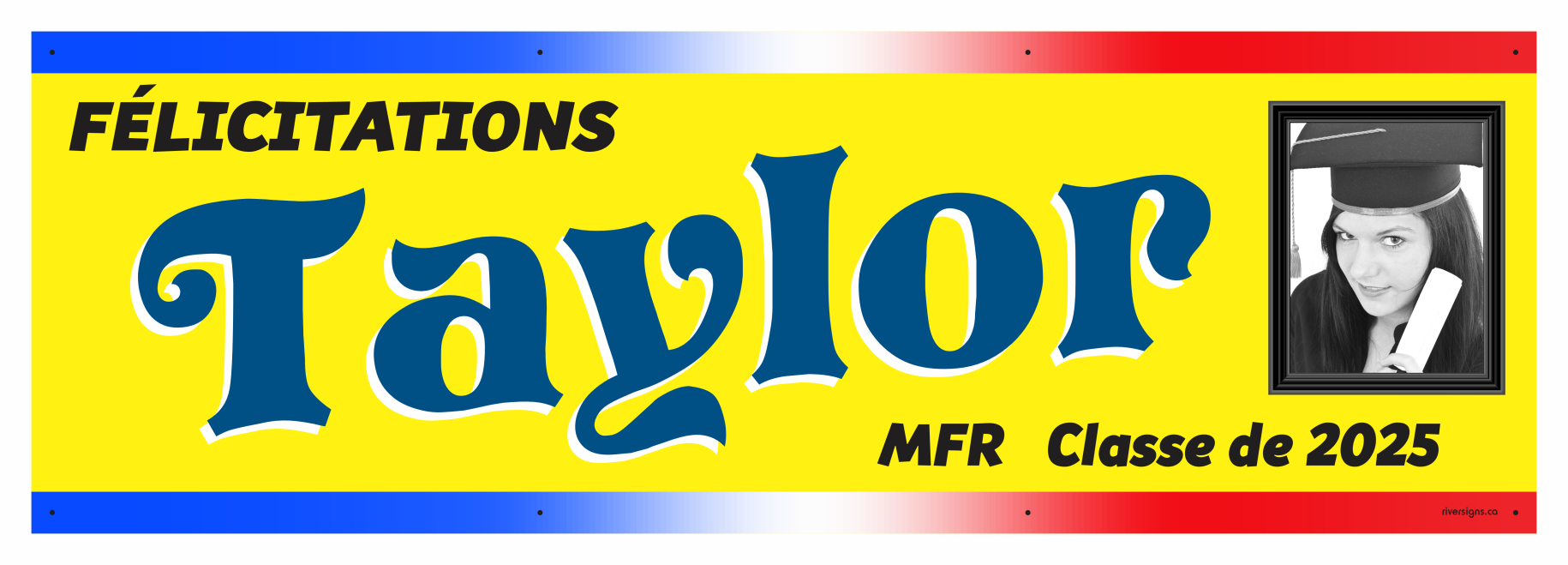 The ’Taylor’ Banner - 2’ x 6’