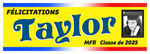 The ’Taylor’ Banner - 2’ x 6’