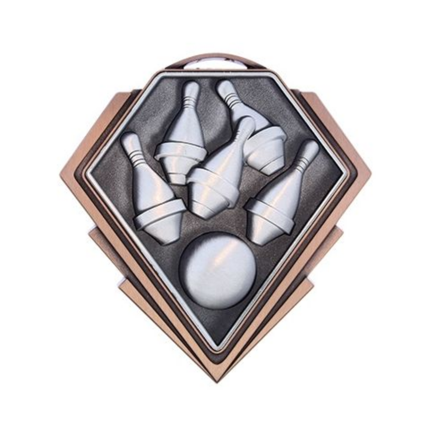 Sport Medals - Bowling - Diamond series MMD805