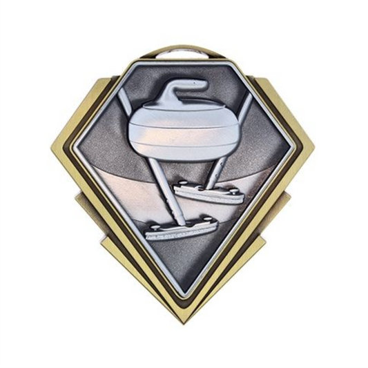 Sport Medals - Curling - Diamond series MMD835