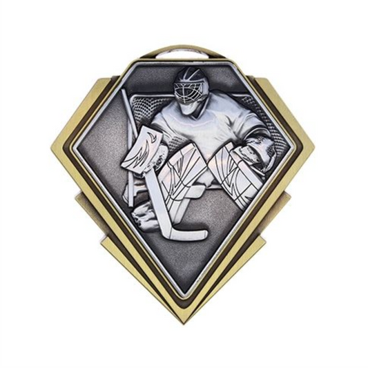 Sport Medals - Hockey Goalie - Diamond series MMD857